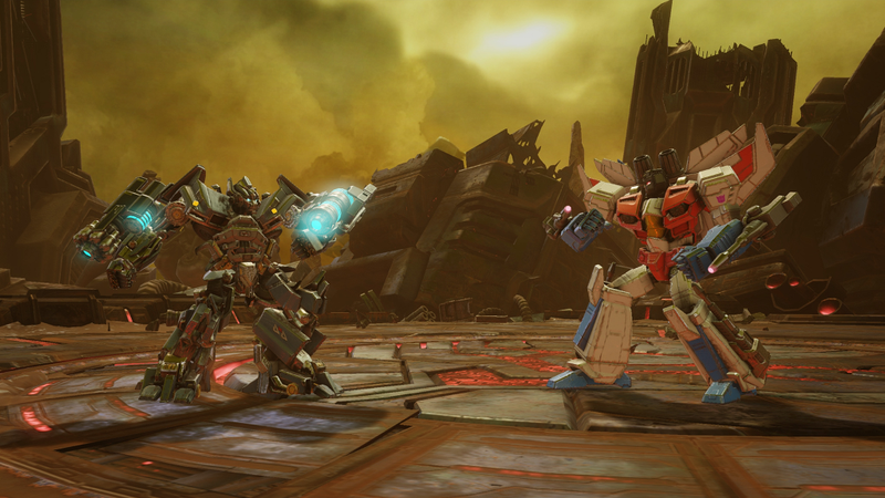 Starscream versus some jerk. I think it’s Hound? How is that Hound?